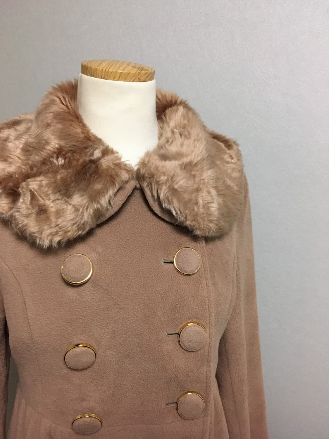 일본빈티지 라떼갸루 로걀 양산형 대장 히메갸루 엑시즈팜 리즈리사 코트 상품이미지4