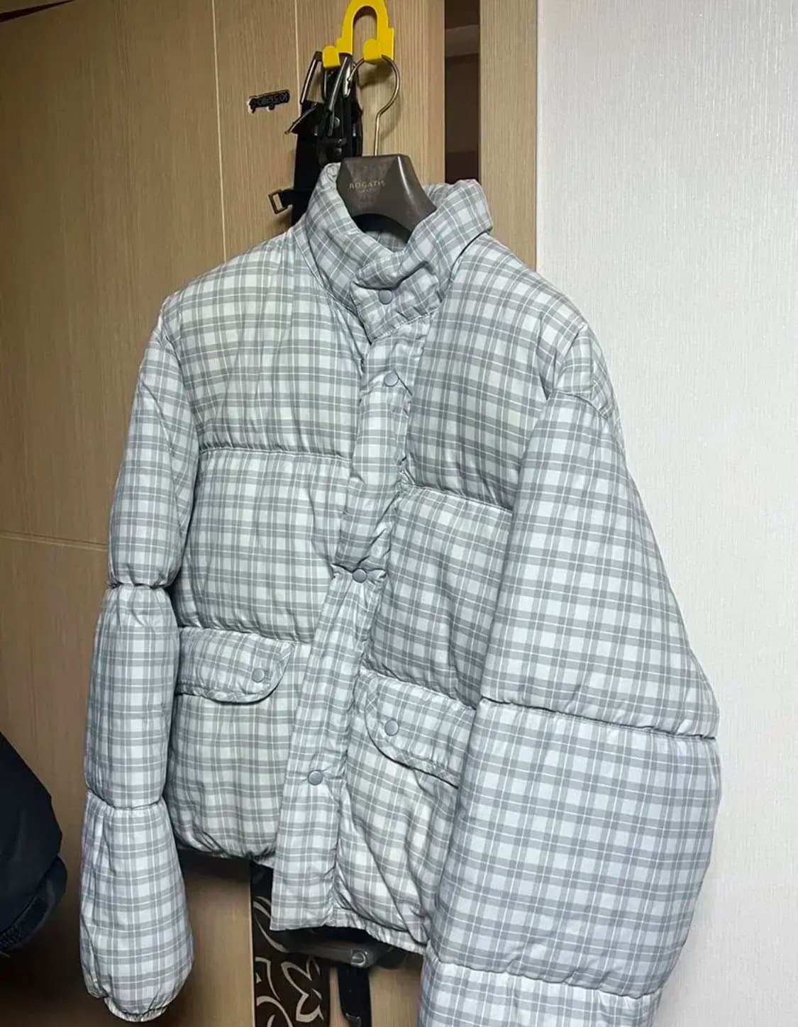 아워레가시 레녹스 체크패딩 상품이미지2