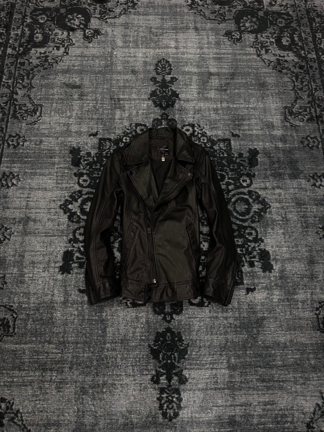 Pulp fiction genuine leather rider jacke 상품이미지1