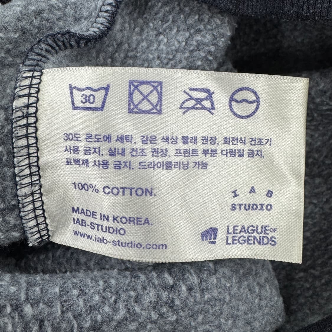 S 아이앱스튜디오 x 리그오브레전드 콜라보 후드 티셔츠  상품이미지9