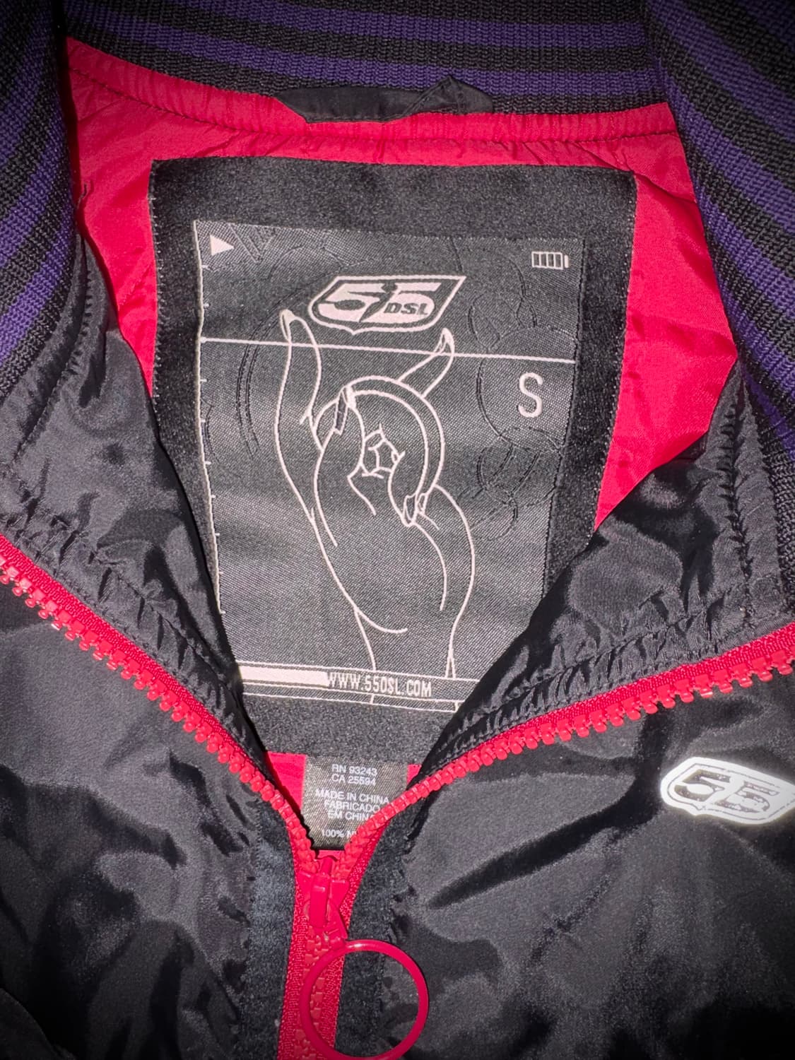 빈티지 55DIESEL 폴리 집업 자켓 상품이미지2