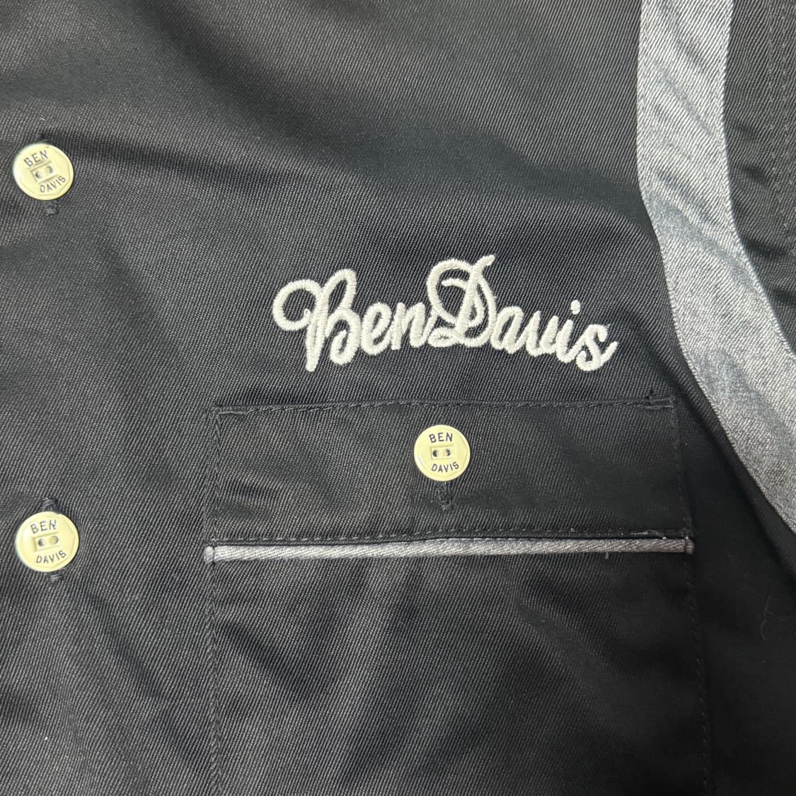 벤 데이비스(ben davis) 자수 셔츠 상품이미지4