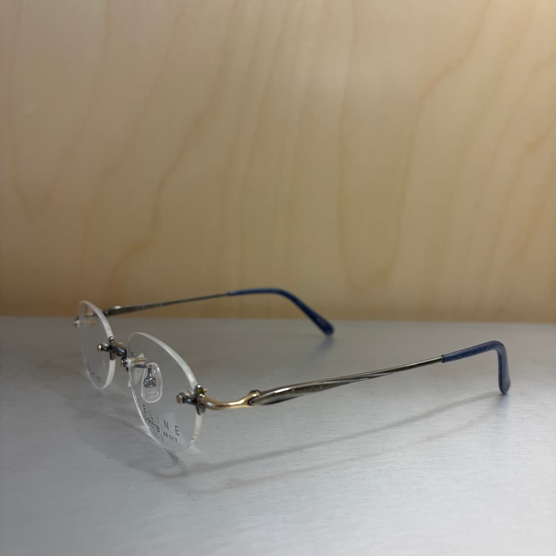 셀린느(CELINE) CL-9001B 골드 힌지 타원형 무테 안경 상품이미지3