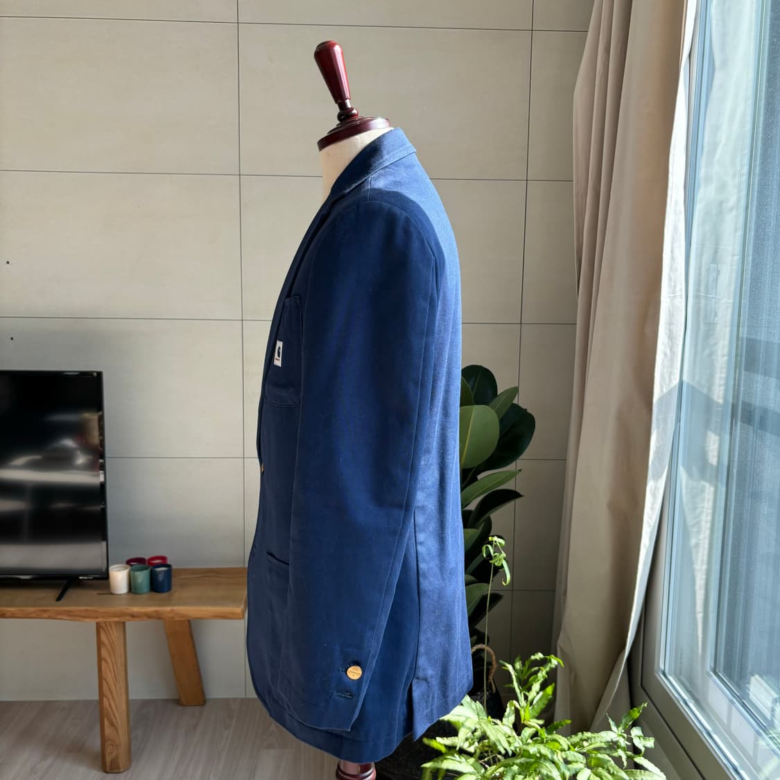 칼하트 x 아담 키멜 블레이저 네이비 (협업 모델) 사이즈 M 상품이미지9