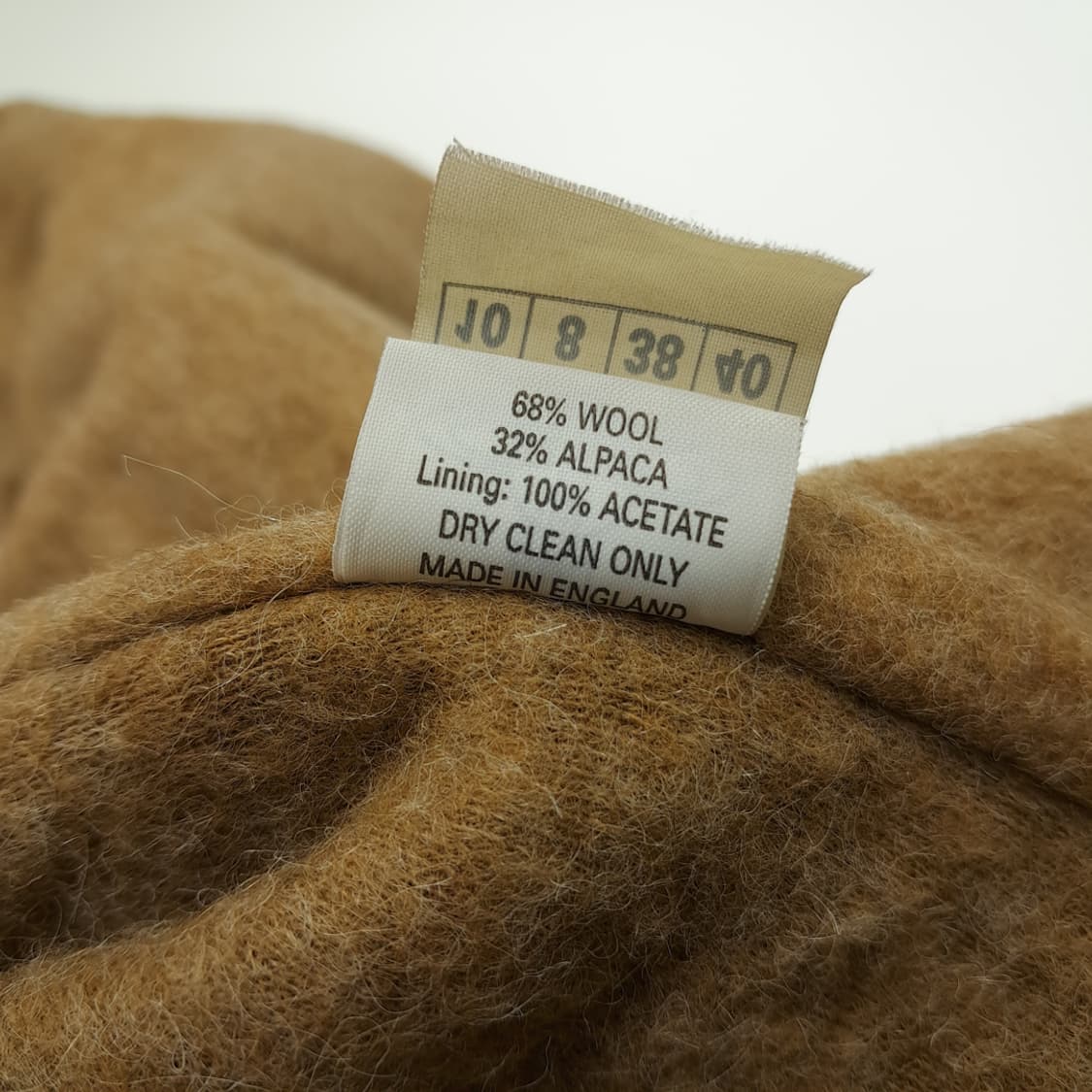 CN780 M 비비안웨스트우드 쿠튀르 울 알파카 포트레이트 롱코트 상품이미지8