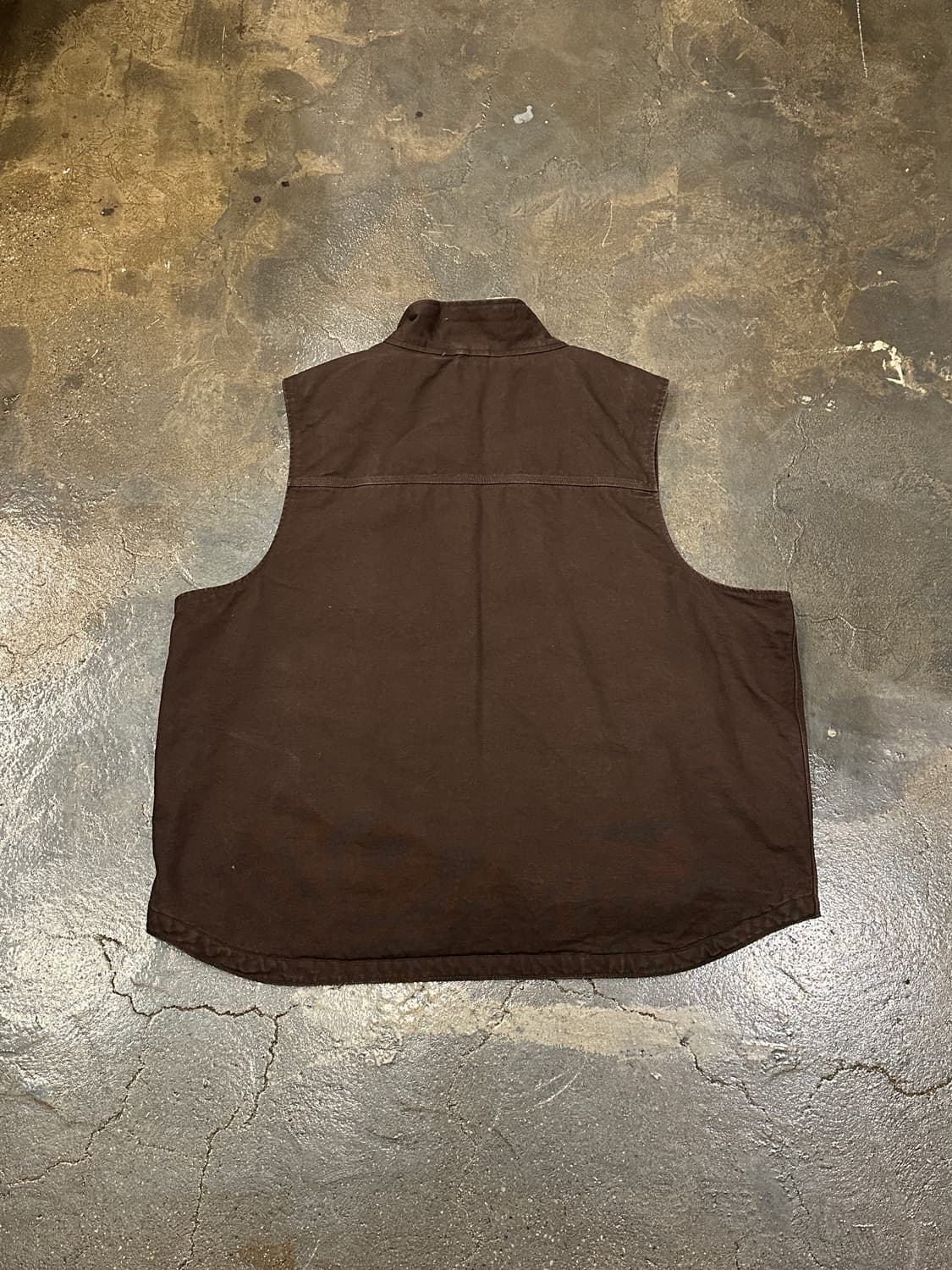 칼하트 워크자켓 베스트 브라운 XXL 상품이미지2