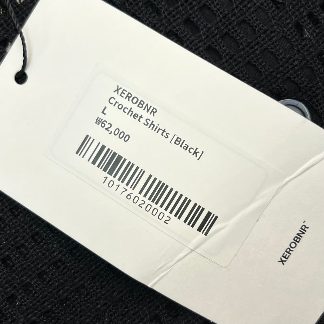 (새)xerobnr 크로셰 셔츠 (L) 상품이미지4