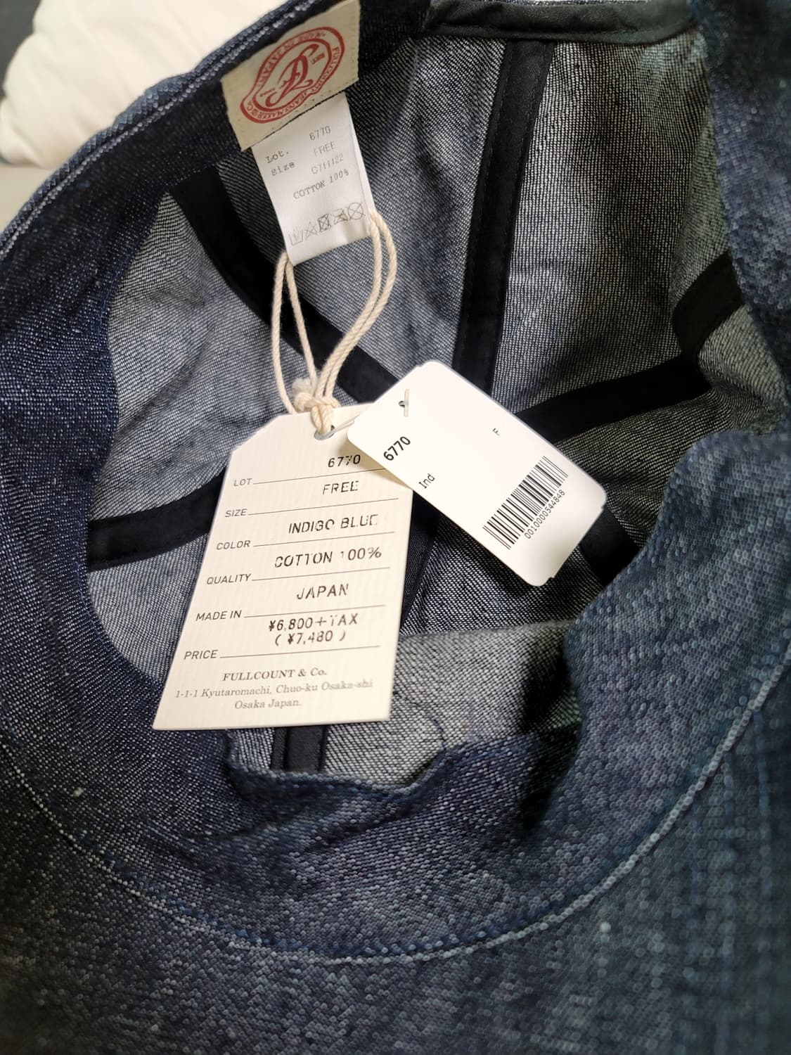 풀카운트 볼캡 새상품 상품이미지2