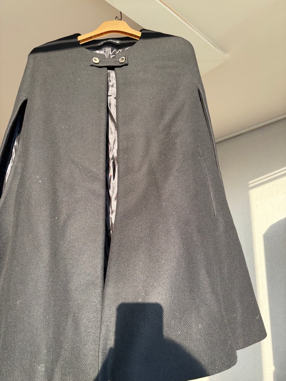 자라 케이프코트 스페인 생산 S 상품이미지3