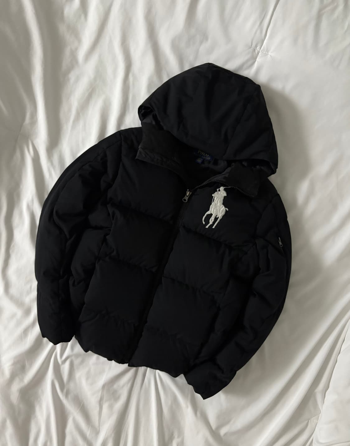 폴로 빅포니 패딩 블랙 XS 상품이미지2