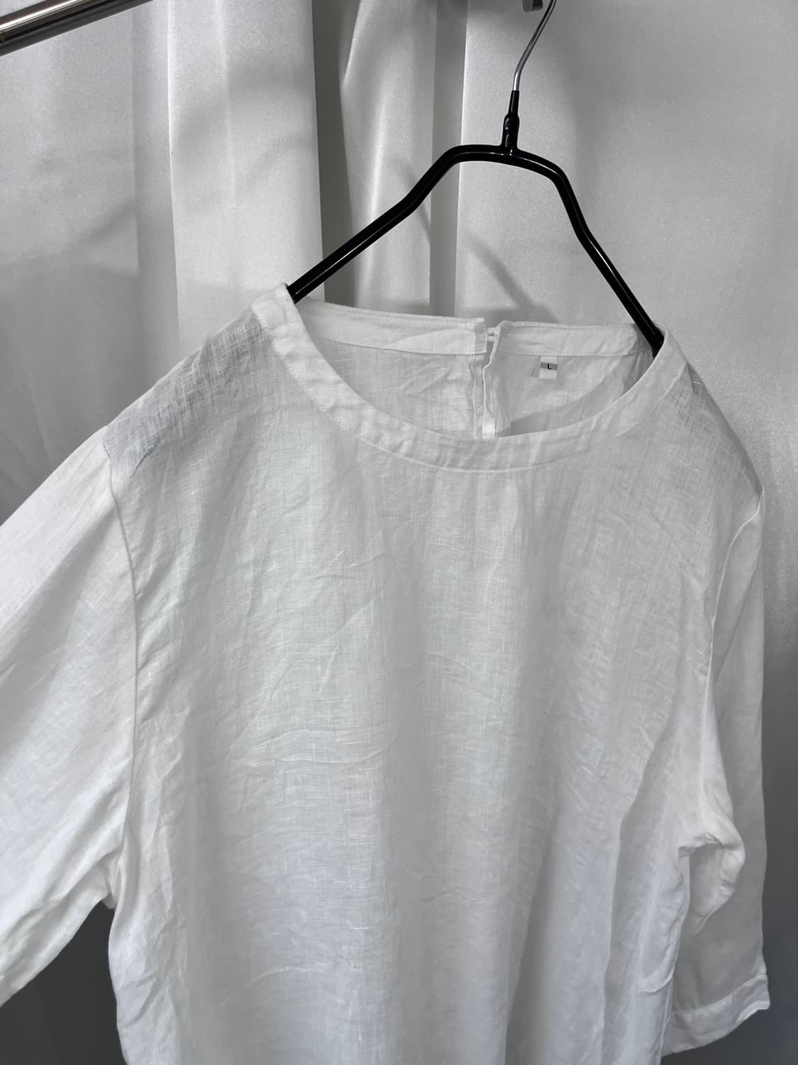 MUJI linen blouse  상품이미지2