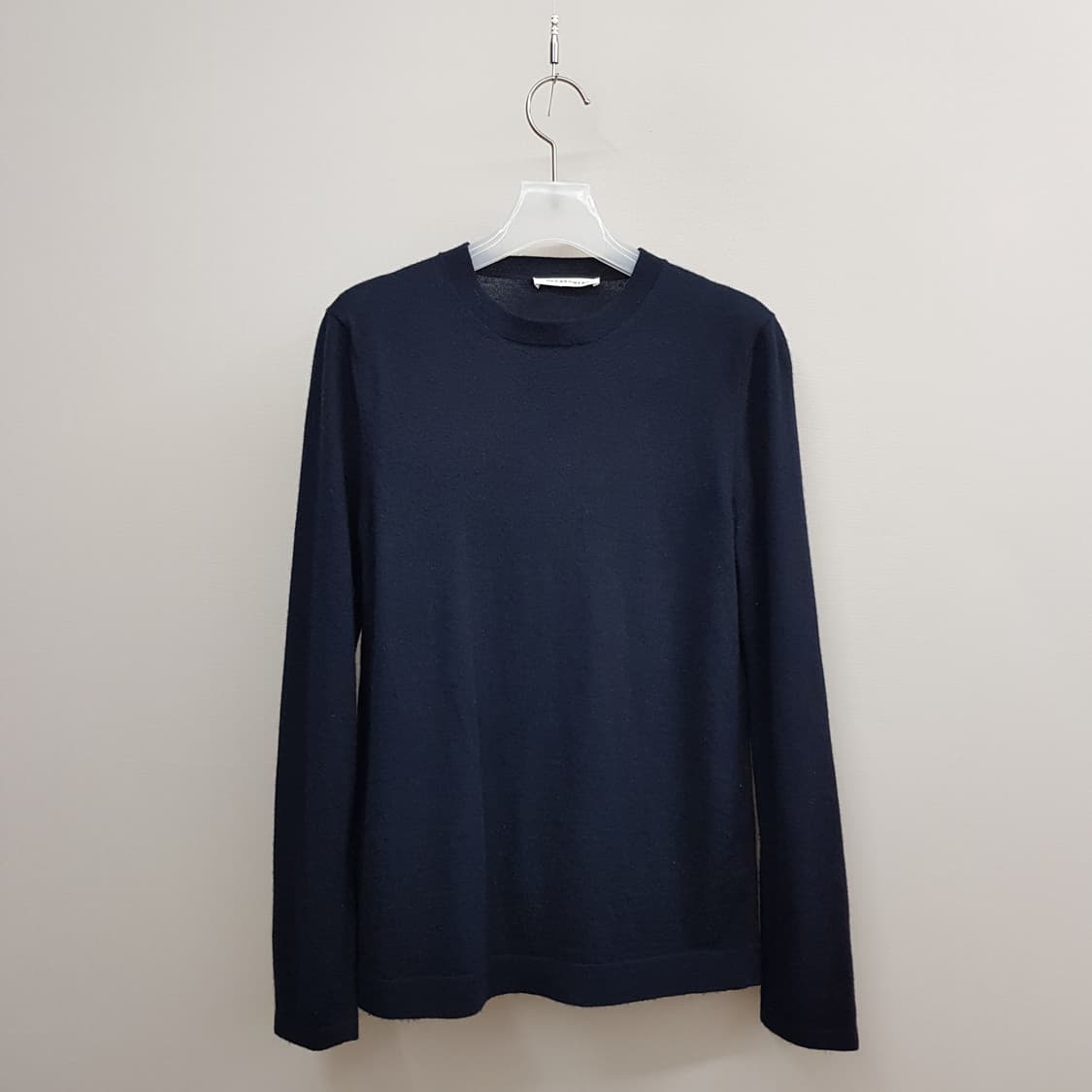 한섬 더캐시미어  캐시미어 100% 라운드 니트 F사이즈 상품이미지1