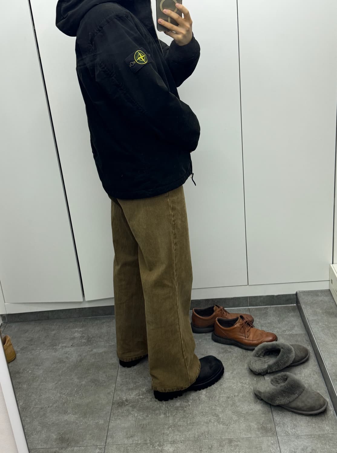 스톤아일랜드 23fw 다비드 라이트 솜자켓 상품이미지8