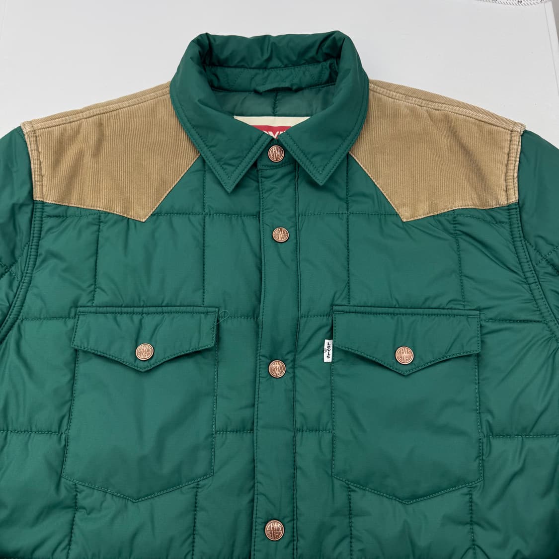 리바이스 웨스턴 퀼팅 자켓  상품이미지3