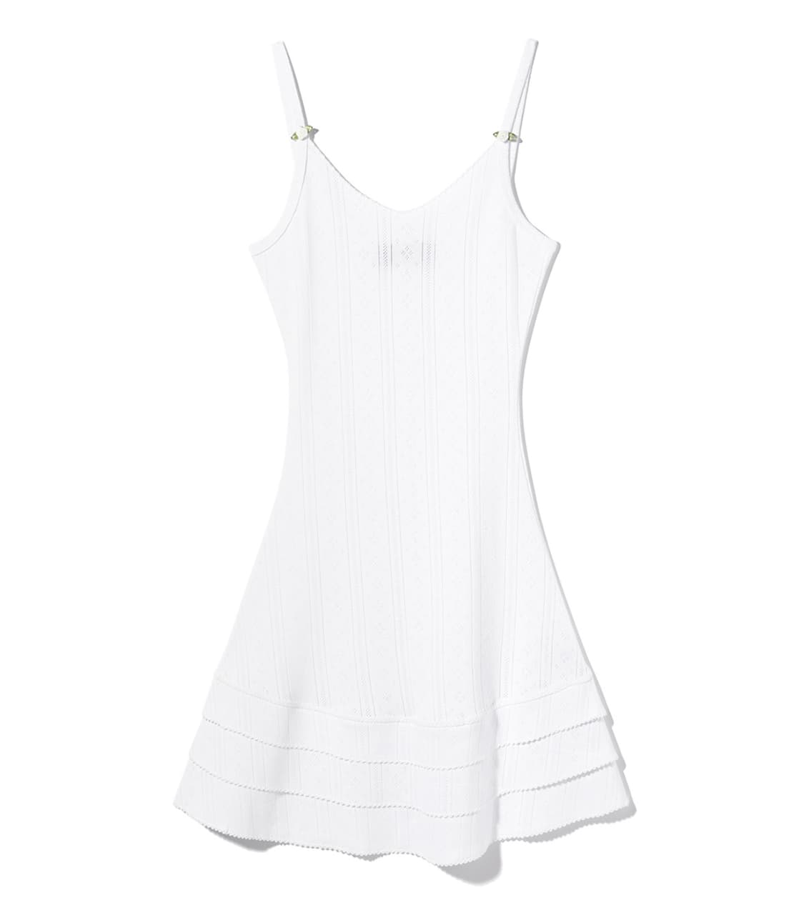 유희 아일렛 프릴 원피스 상품이미지2