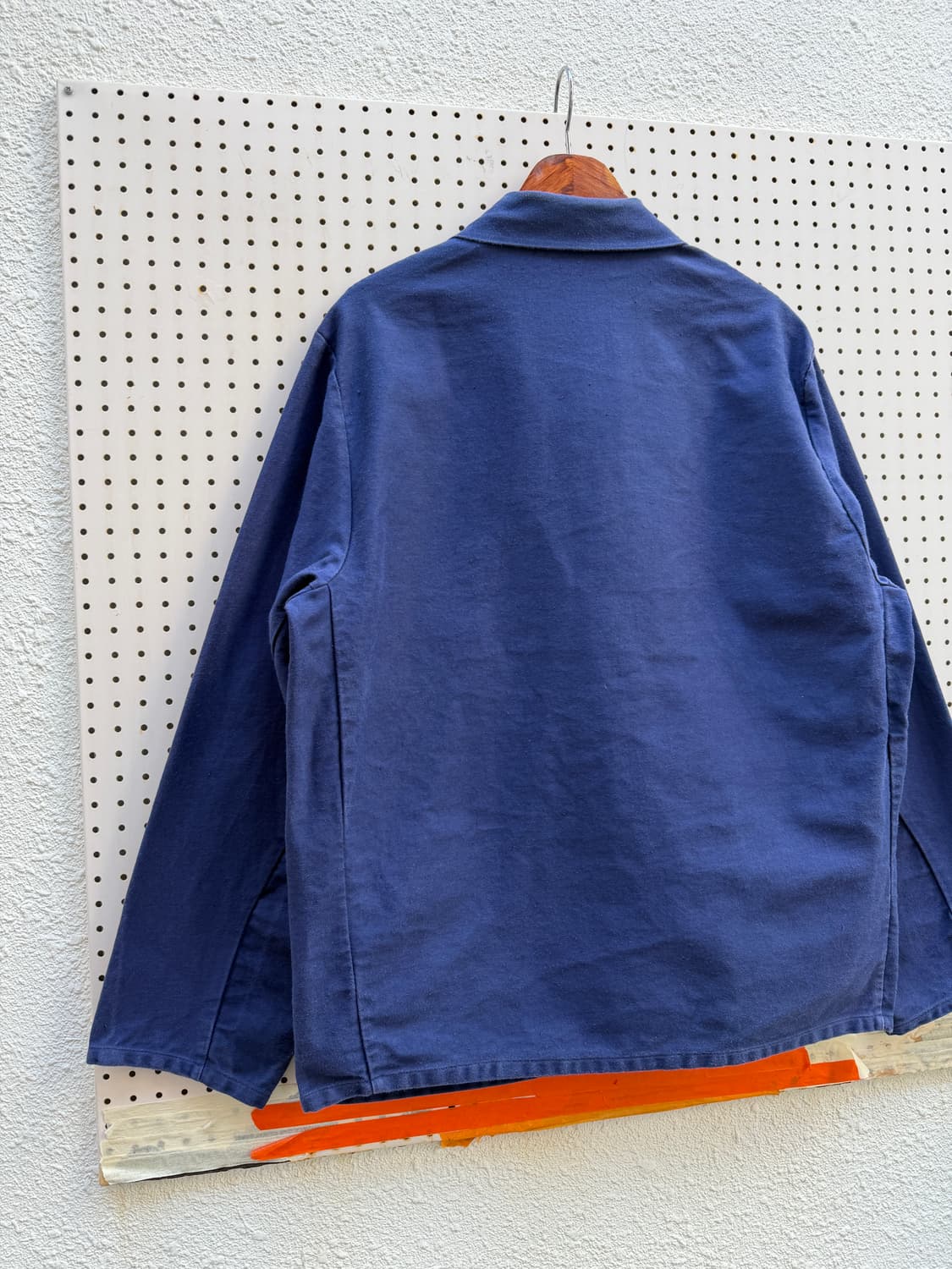 OLD EURO NAVY BLUE FRENCH WORK 프렌치워크자켓 상품이미지9