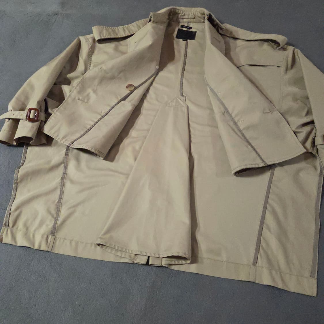 R13 알써틴 여성 오버사이즈 트렌치 코트 자켓 S 상품이미지6