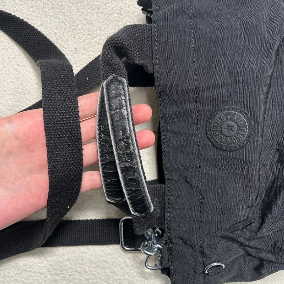 키플링 미니 크로스백 블랙 상품이미지5