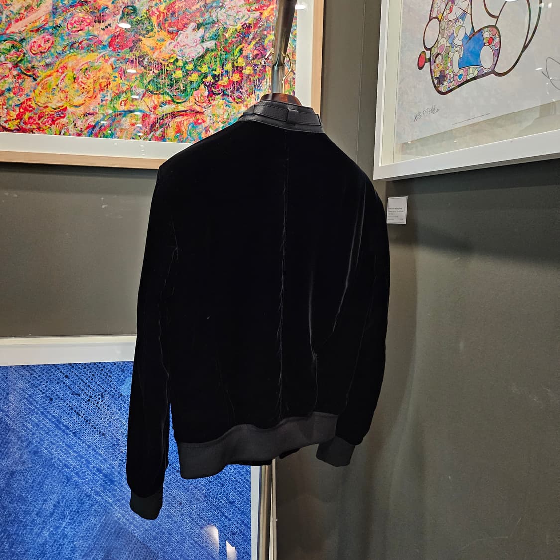 톰포드 레더 트리밍 셸 신상 봄버 자켓 상품이미지5