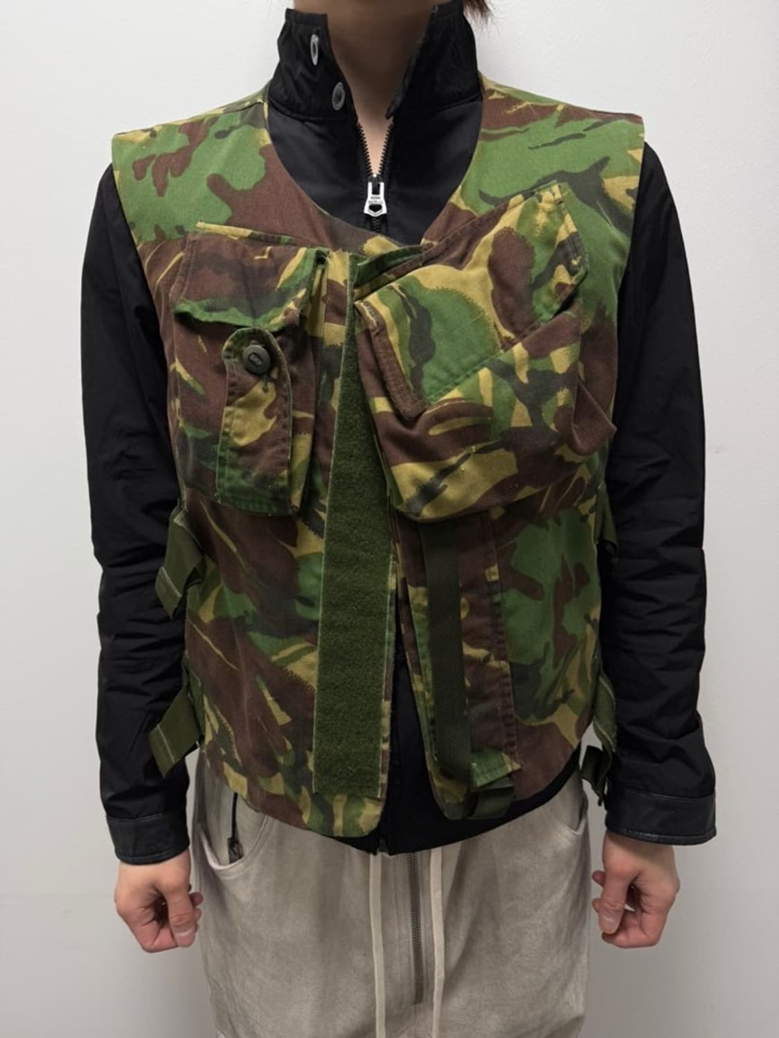 VTG CAMOUFLAGE MILITARY VEST 상품이미지9