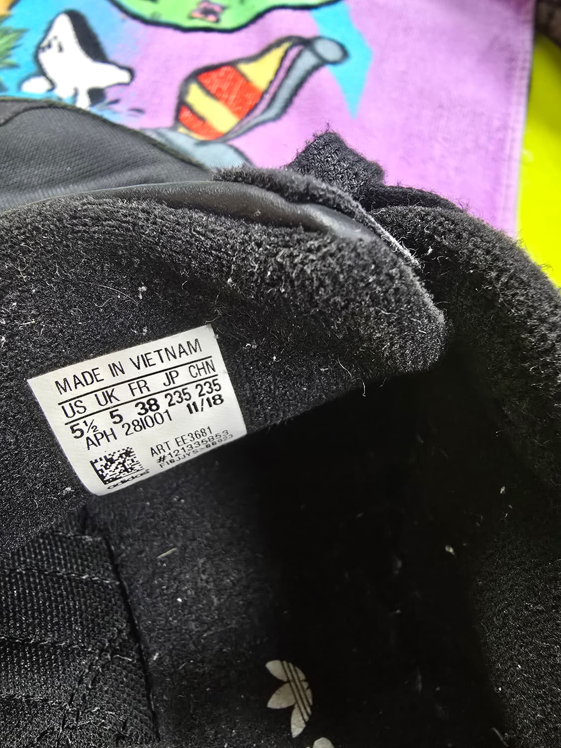 아디다스 검정색 운동화 (1488) 상품이미지6