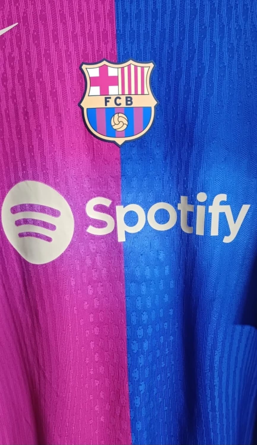 (어센틱) 24 25 바르셀로나 라민야말 어센틱 홈 유니폼  상품이미지3