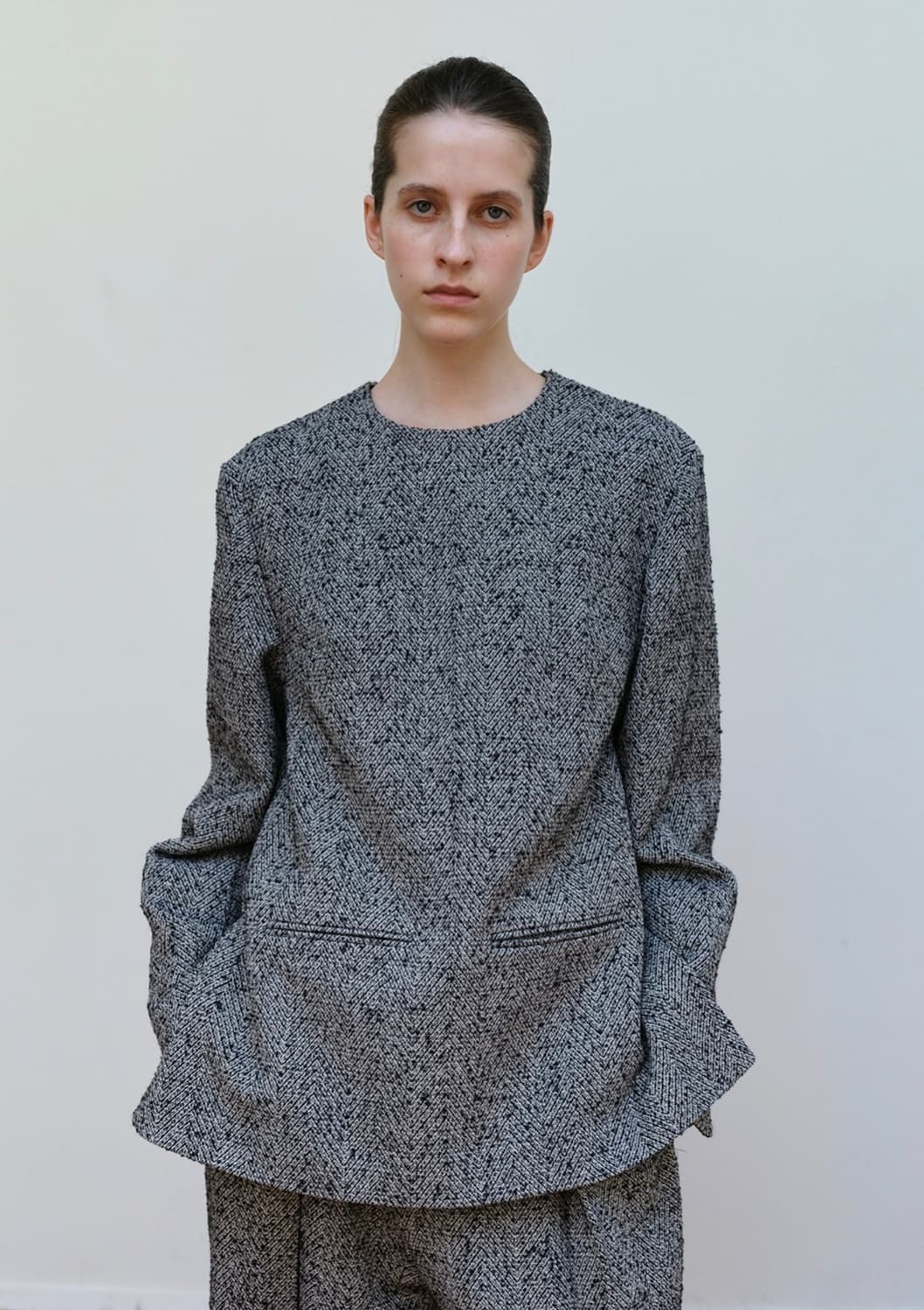 문달 lucette top 트위드 탑 구해요 상품이미지1