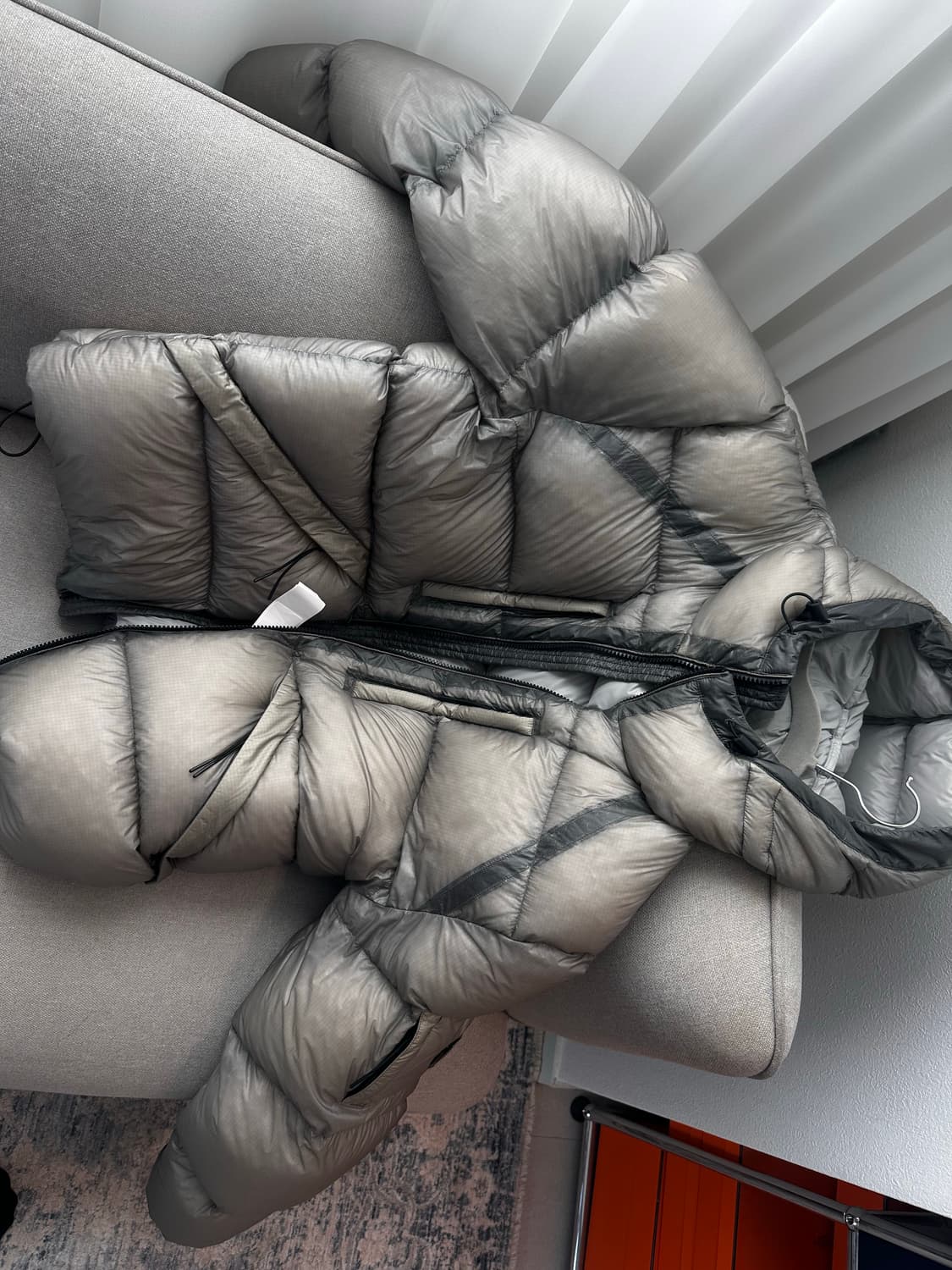 cp company 디디쉘패딩 그레이 XL 상품이미지2