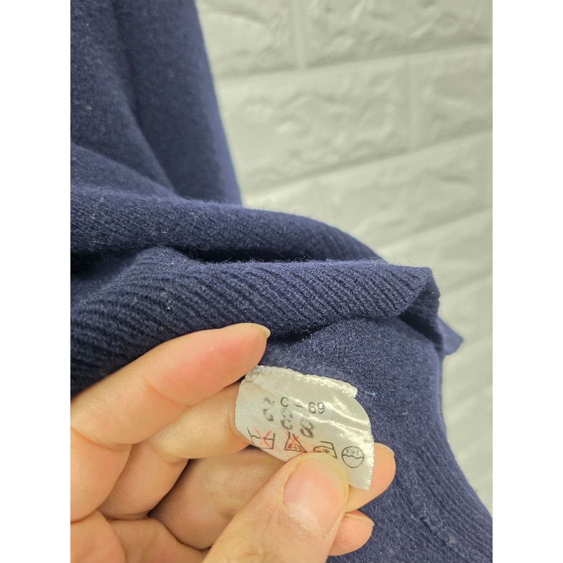 택포_ 폴로 랄프로렌 램스울 카라 니트 L 상품이미지3