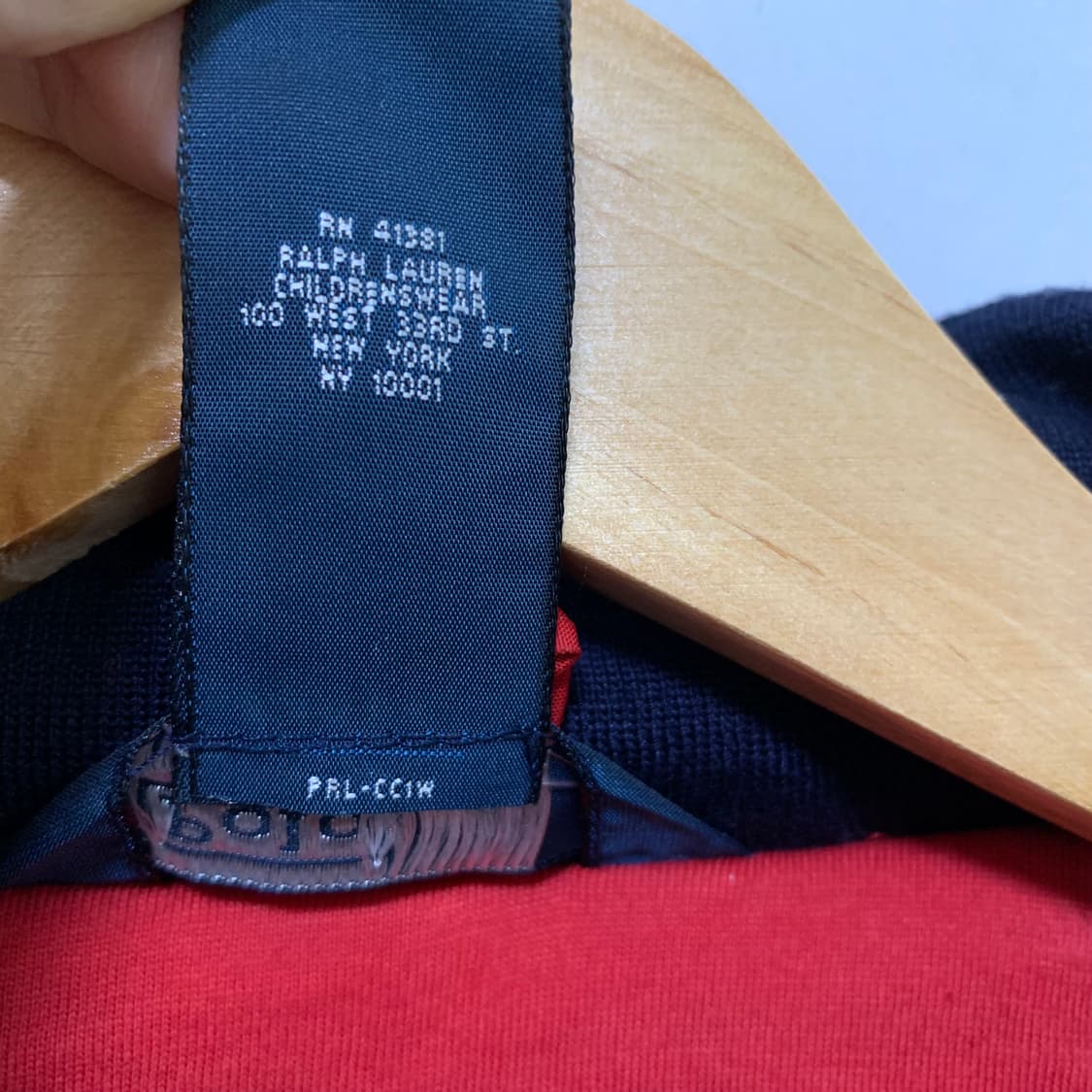 폴로 랄프로렌 RL1 레이싱 바람막이 레드 키즈 L 빈티지 여성 상품이미지4