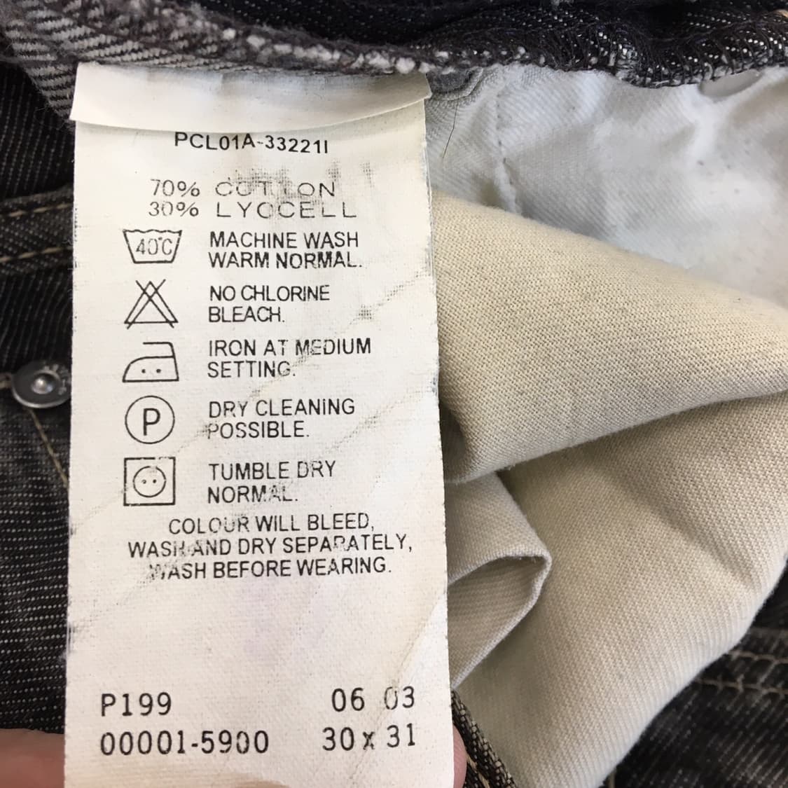 리바이스 00s 엔지니어드진 빈티지 데님 29 인치  상품이미지6