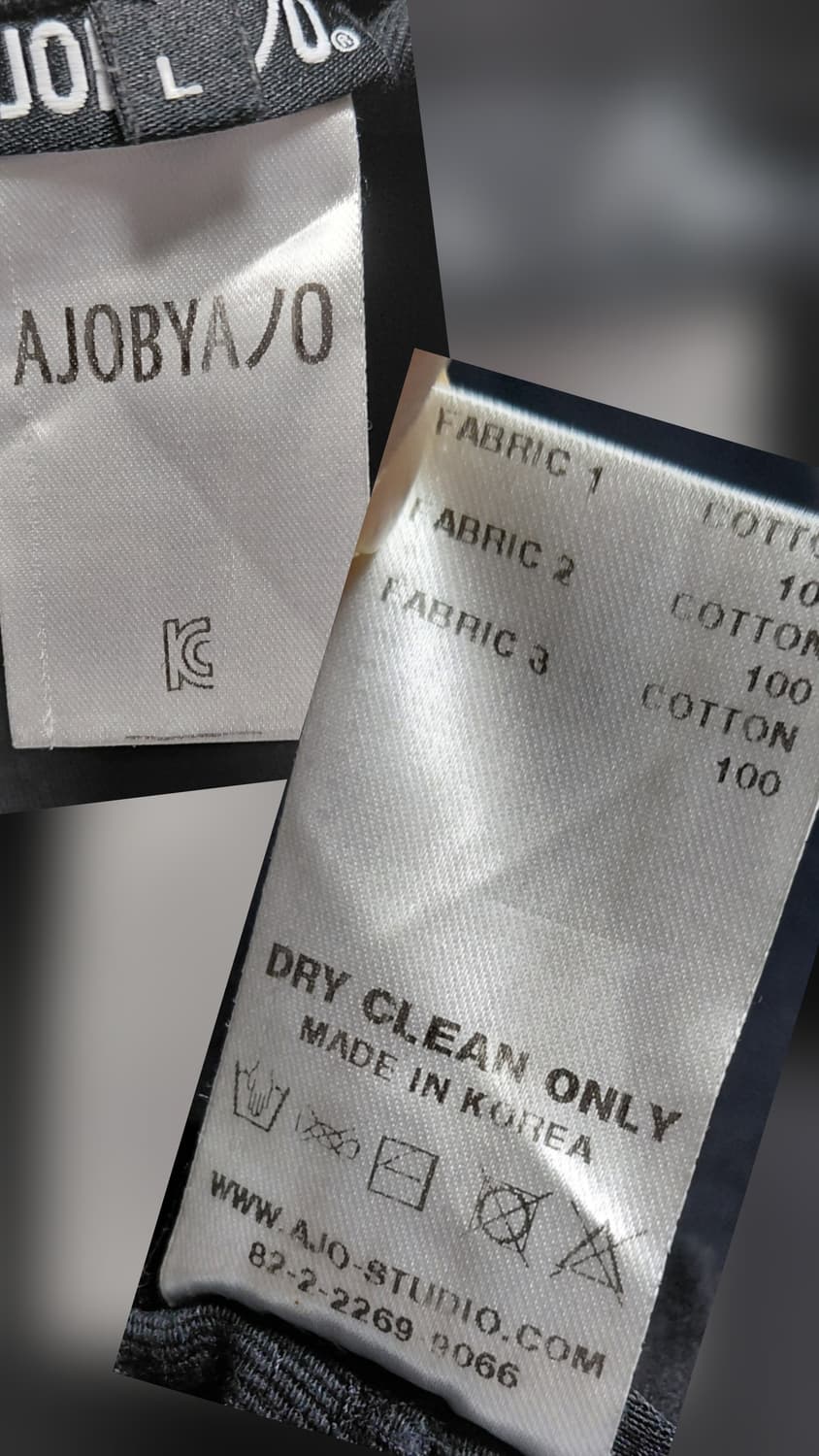 [L] 아조바이아조(AJOBYAJO) 트라이 믹스 카고 팬츠 상품이미지6