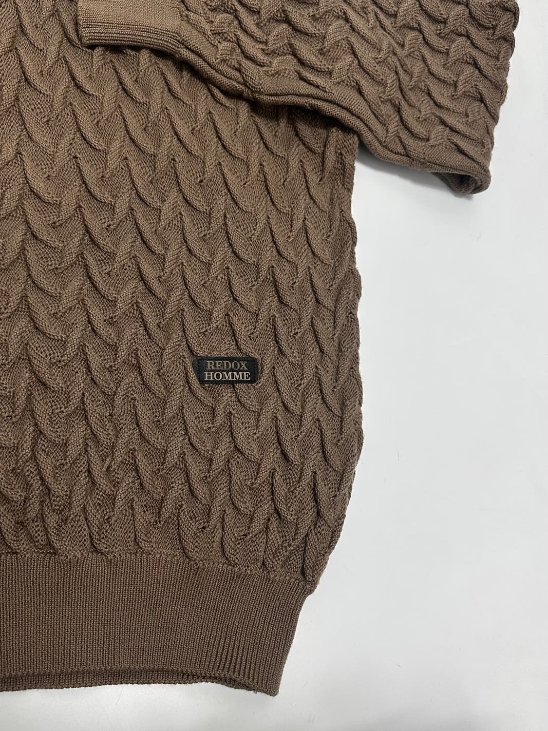 레드옥스 빈티지 케이블 니트 상품이미지4