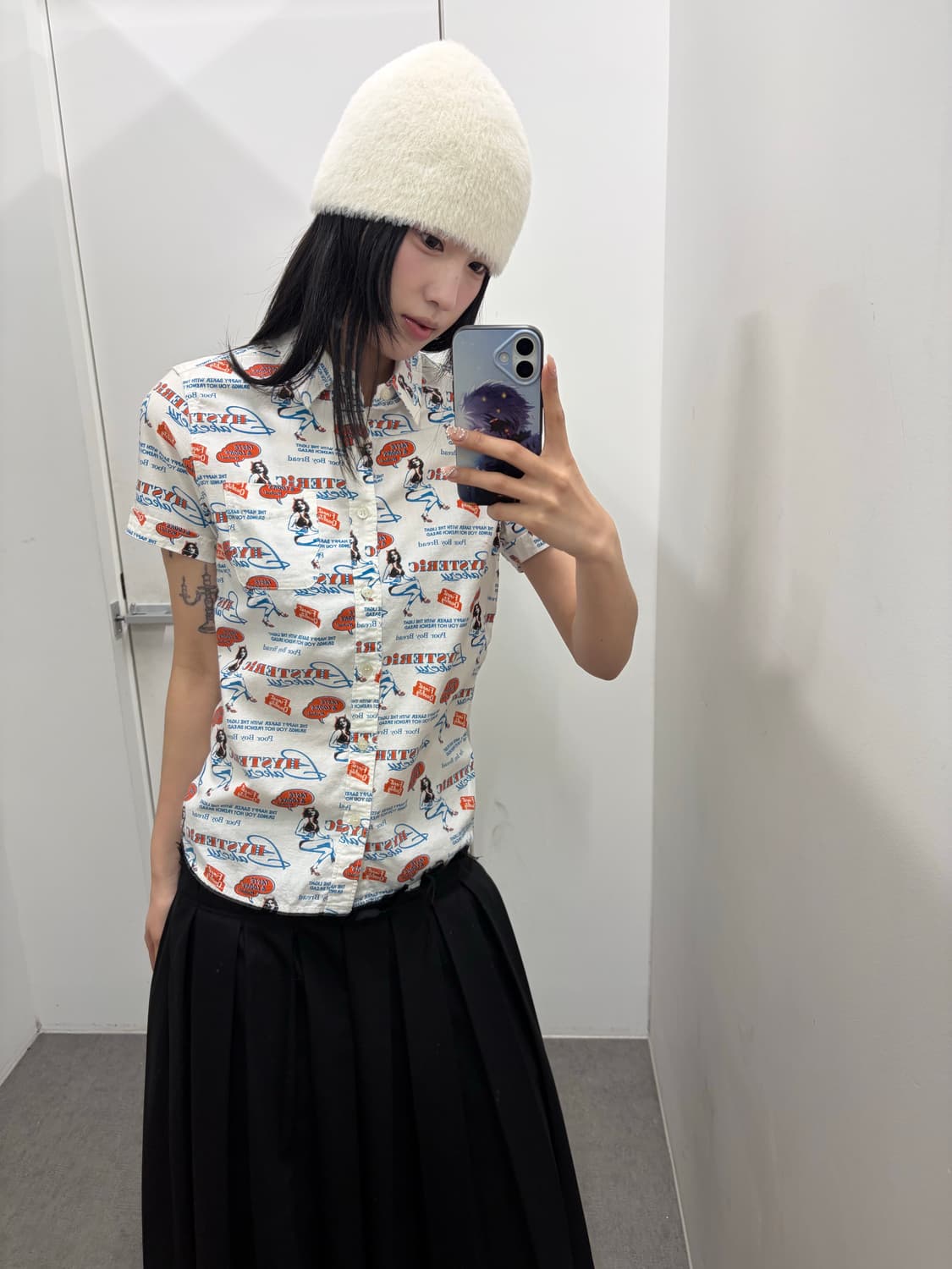 히스테릭글래머 히스걸 반팔셔츠 상품이미지5