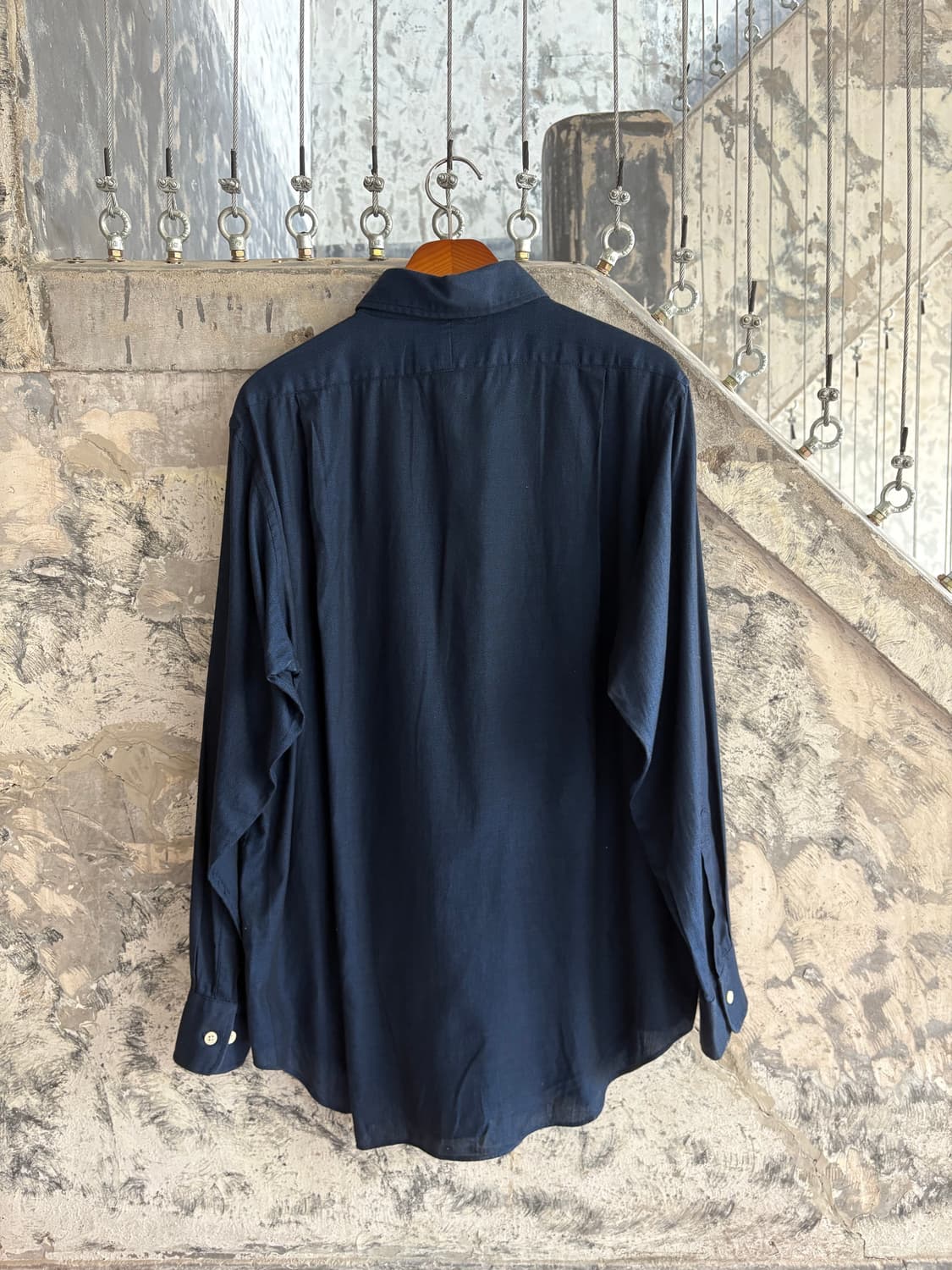A.A.R DURBAN Yohji Yamamoto Blue Shirt 상품이미지4