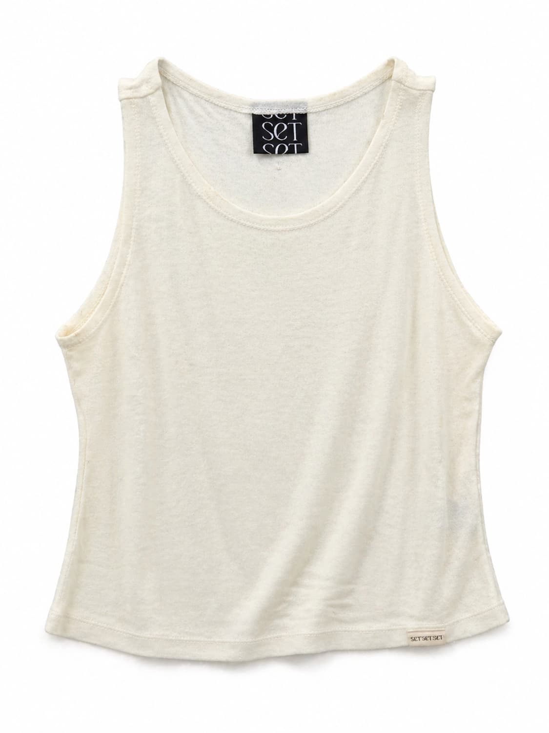 SETSETSET 아이보리 슬리브리스 FREE 상품이미지1