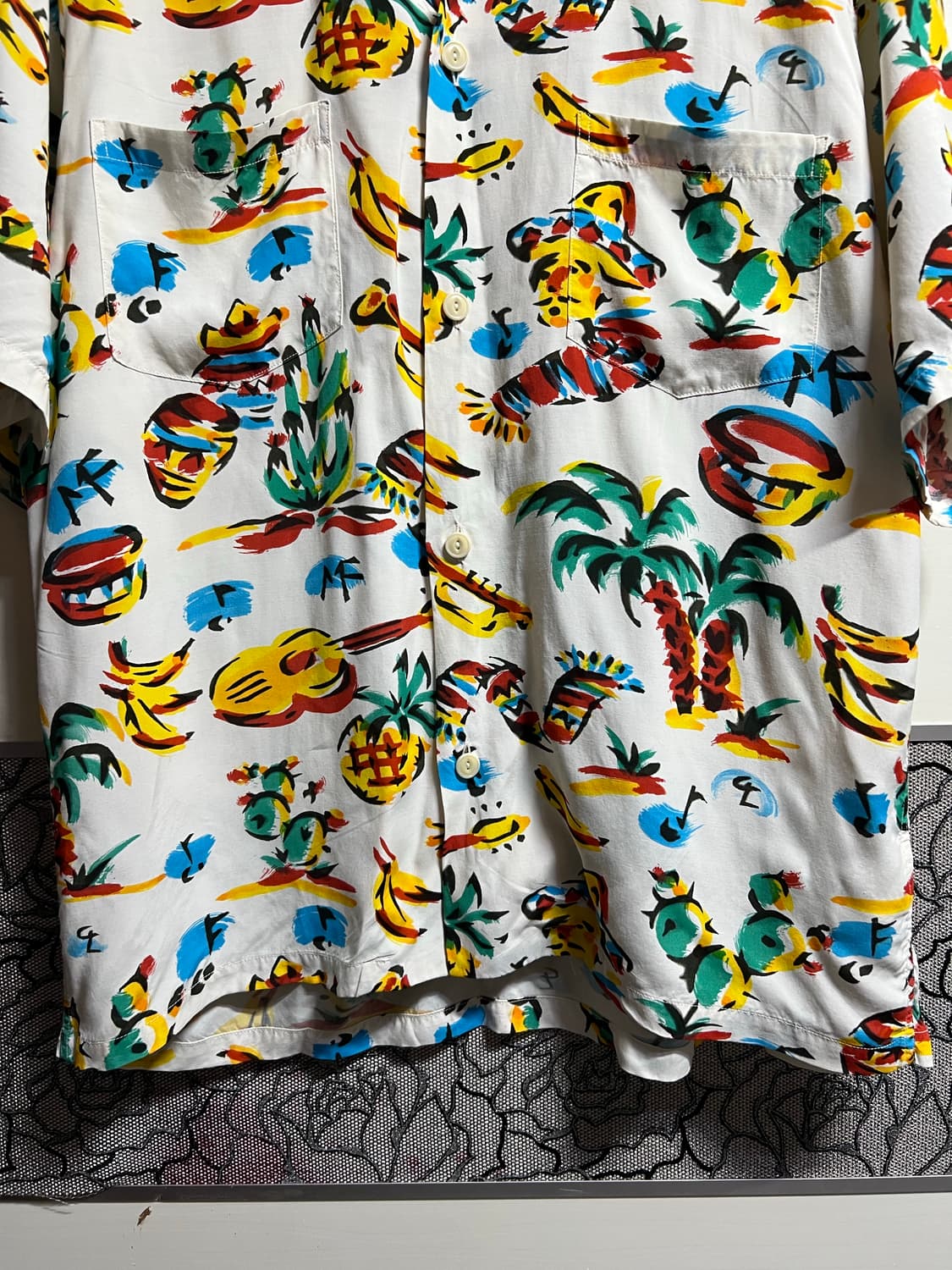 미스터 프리덤x선서프 레이온 하와이안셔츠 상품이미지4