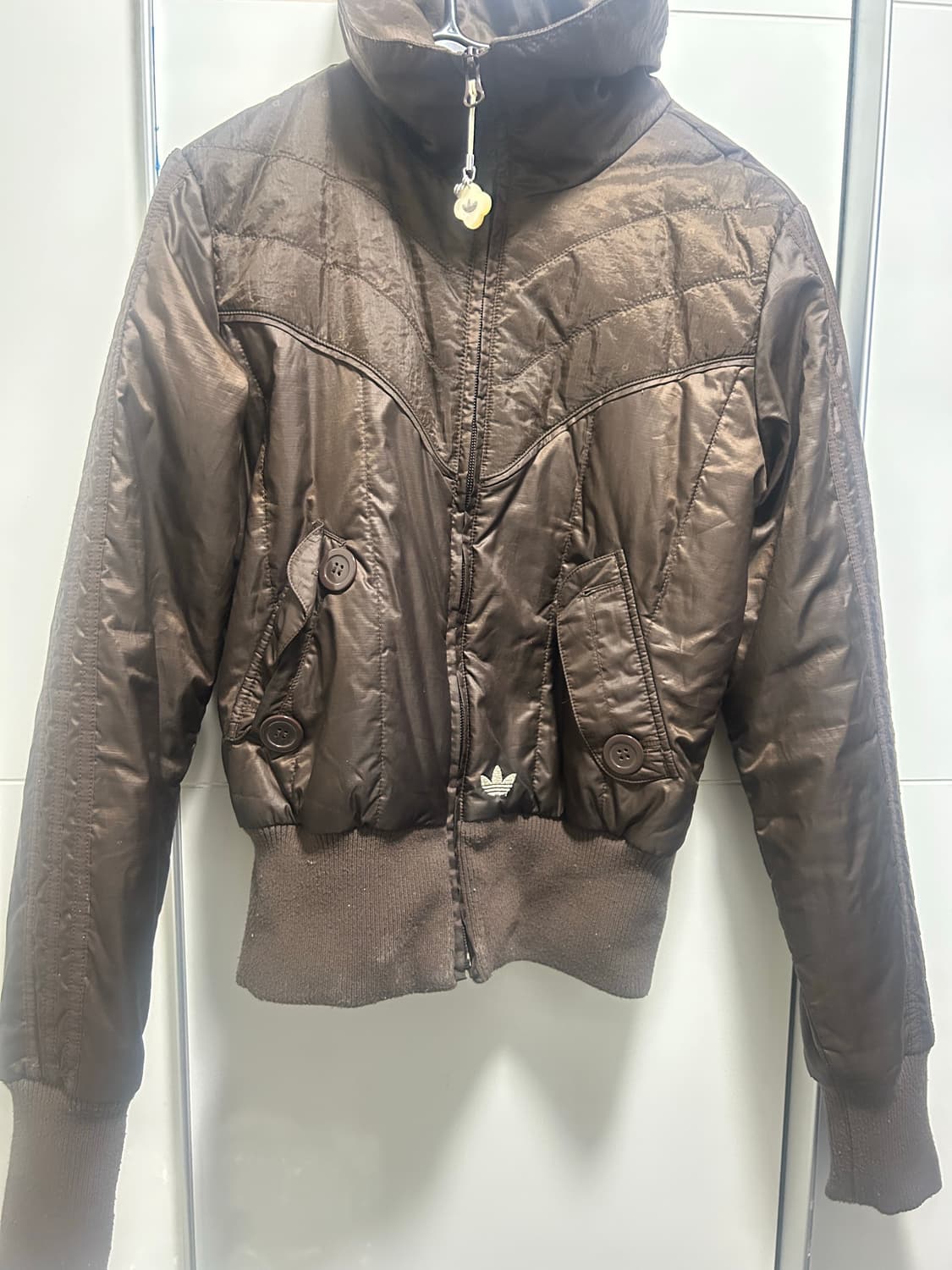 아디다스 빈티지 크롭 아우터 상품이미지1