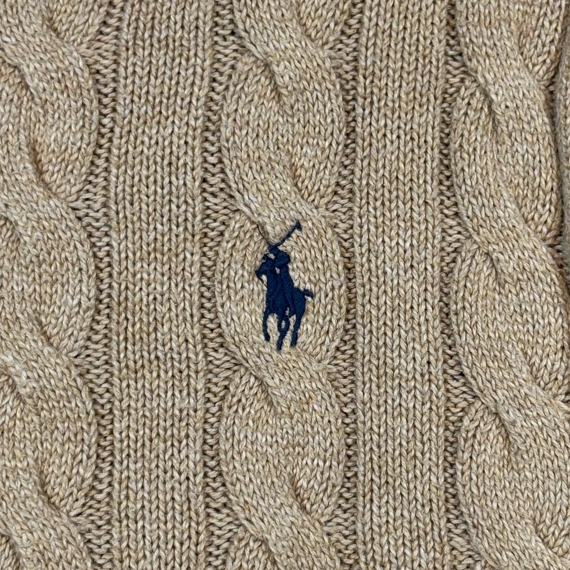 XL) 폴로 랄프로렌 케이블 꽈배기 라운드넥 니트 신형 상품이미지4