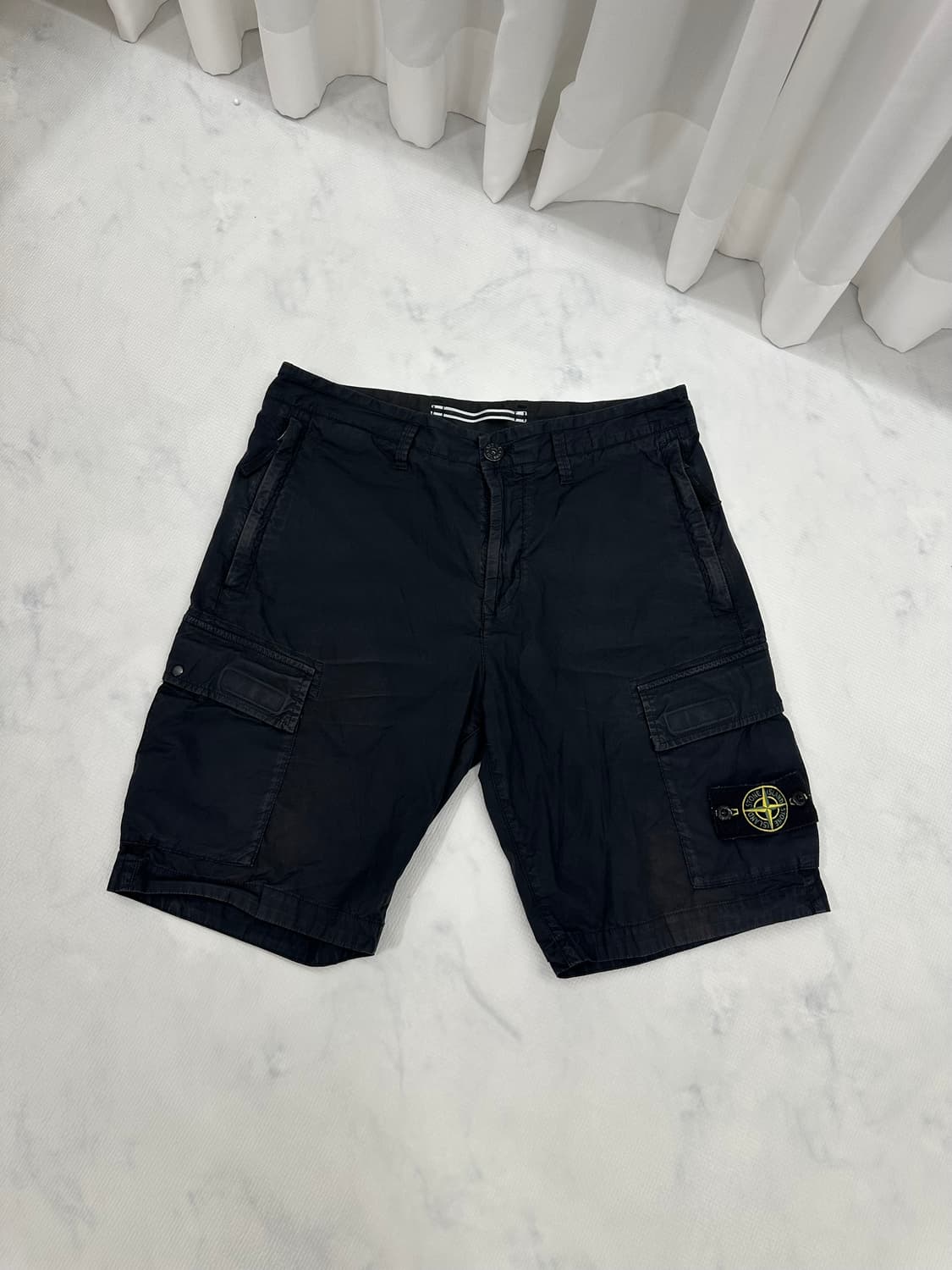 스톤아일랜드 가먼트다잉 카고 반바지(W30 TYPE RE) 상품이미지1
