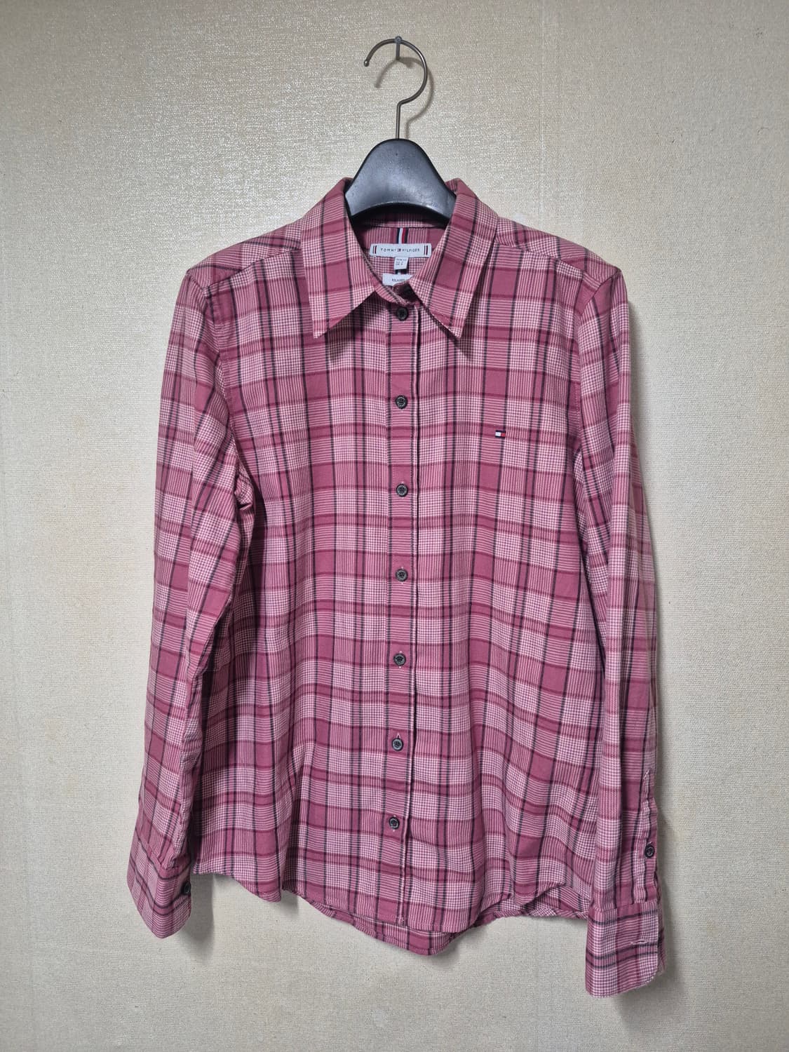 한섬 타미힐피거 플란넬 체크셔츠 상품이미지1