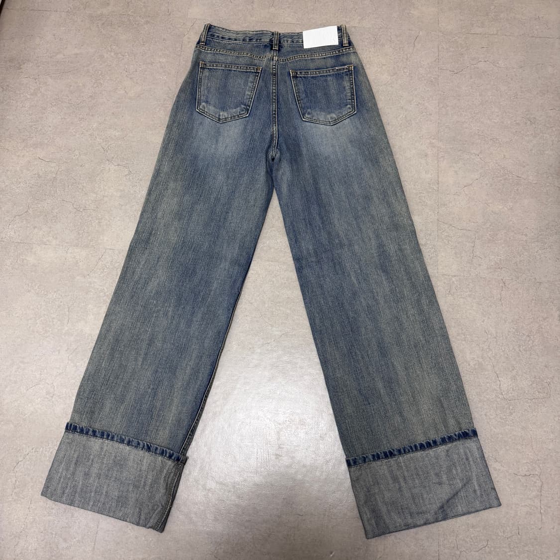 보헤미안서울 롤업 데님 팬츠 m 상품이미지3