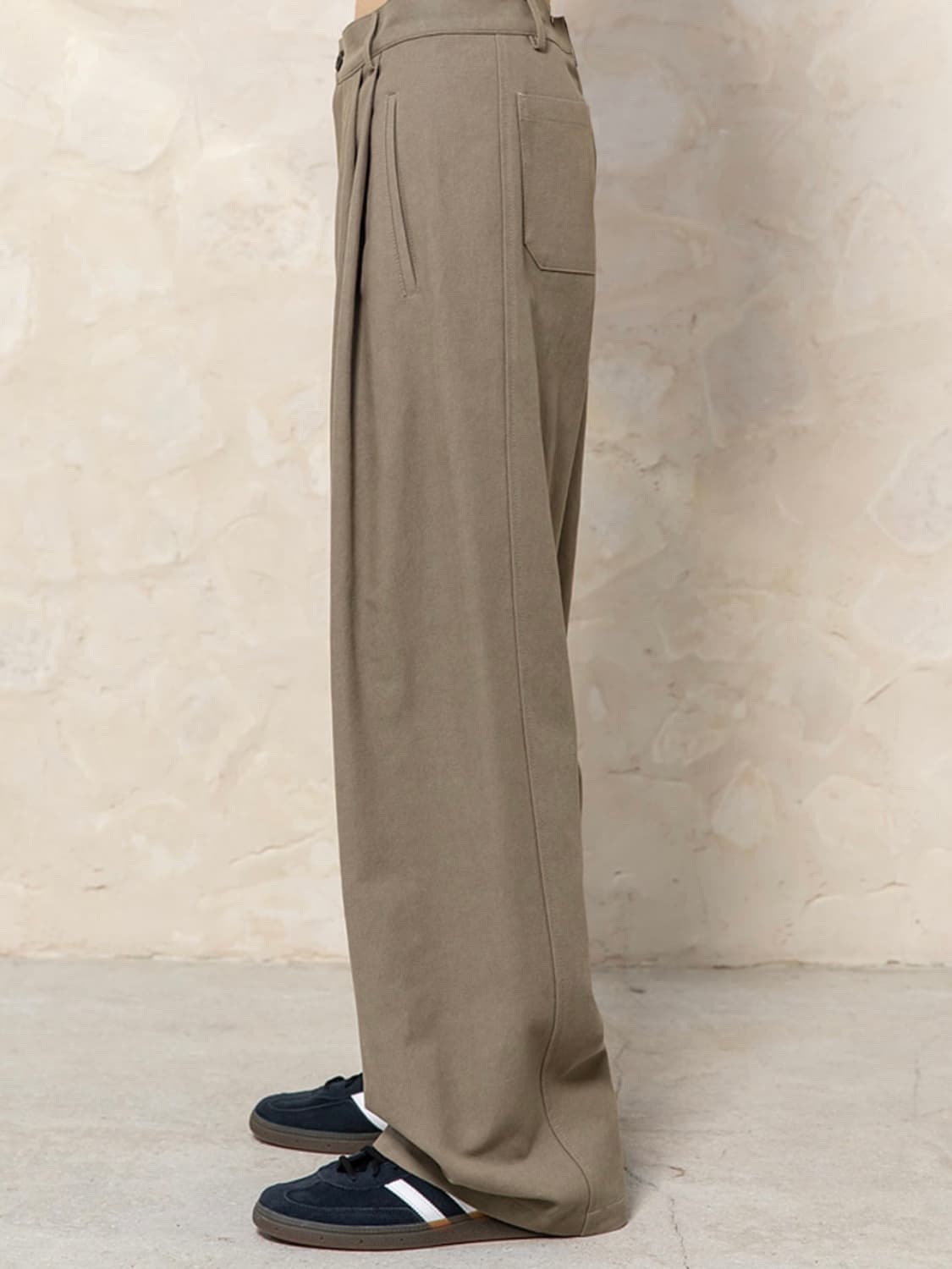 비긴202 워시드 코튼 도비 팬츠 3 상품이미지3