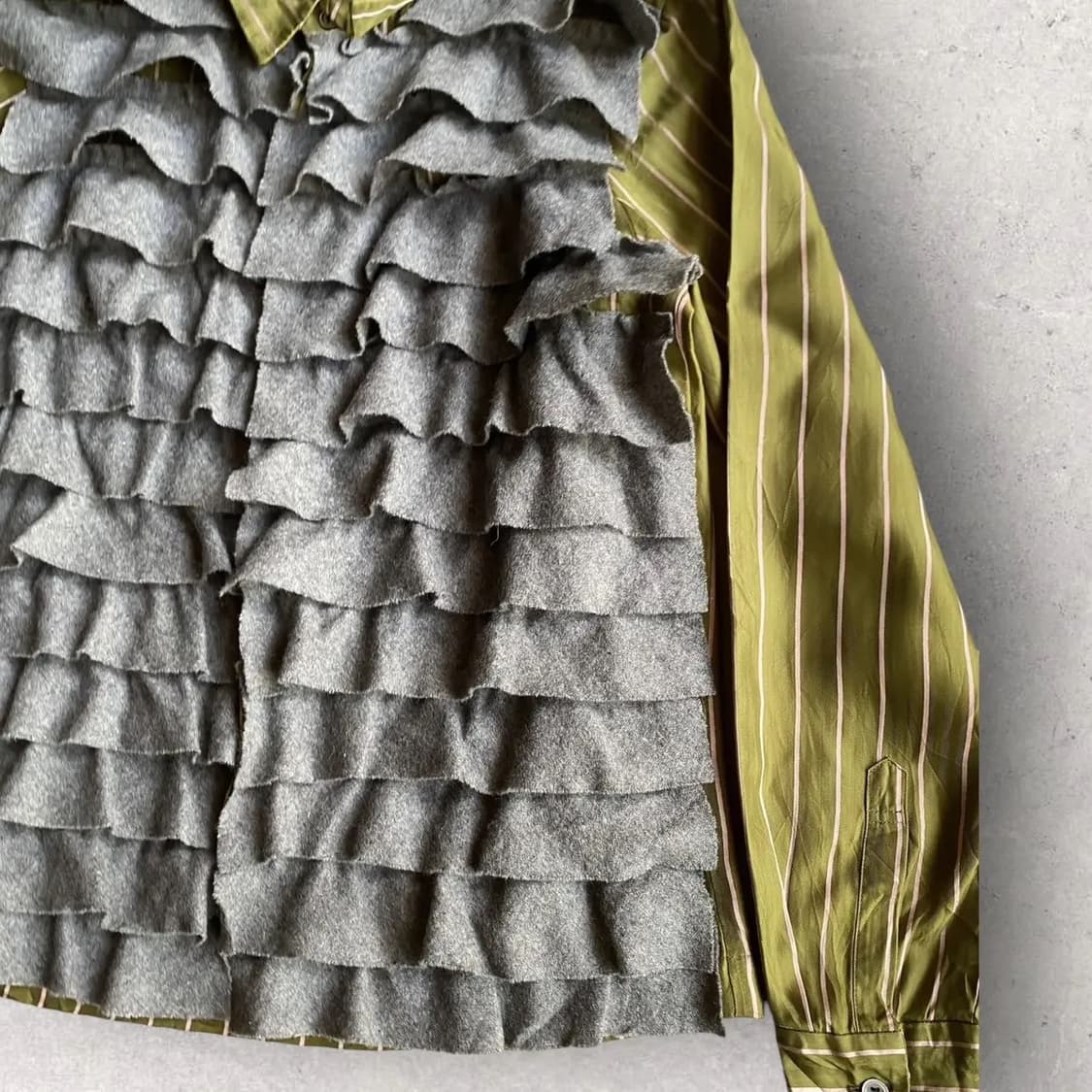 [Archive] tricot Comme des Garçons 러플 셔츠 상품이미지4