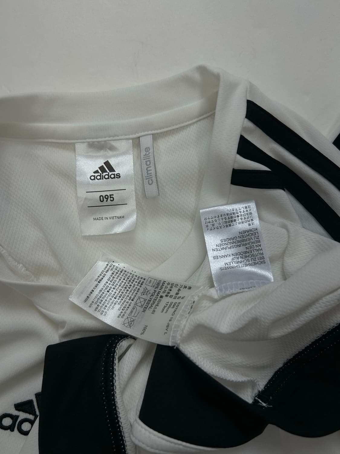 아디다스 화이트 롱 슬리브 95 상품이미지6