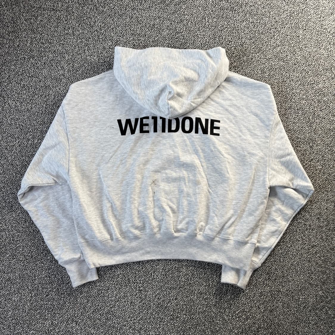 (W) WE11DONE 웰던 테디베어 프린트 후드티 (S) 상품이미지8