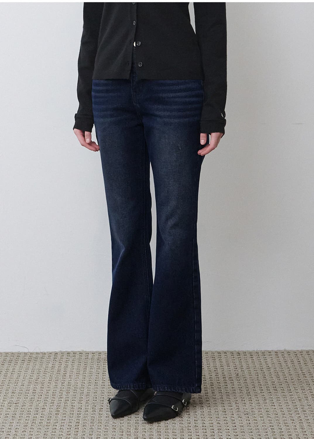 미케네 Boris Back Point Flared Denim Pants  상품이미지2