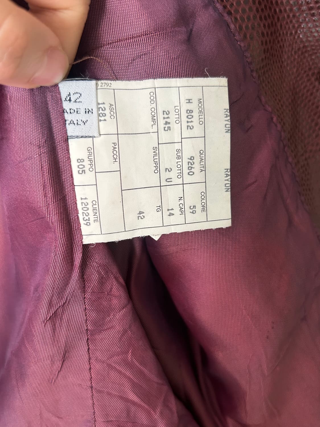 Armani 파이톤 레더 자켓 made in italy 상품이미지5