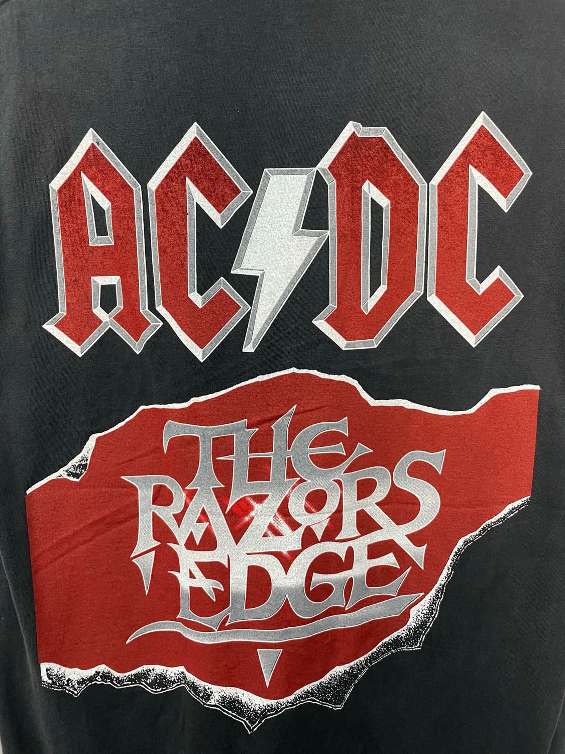 빈티지 ACDC 월드투어 프린팅 반팔 H2781 상품이미지5