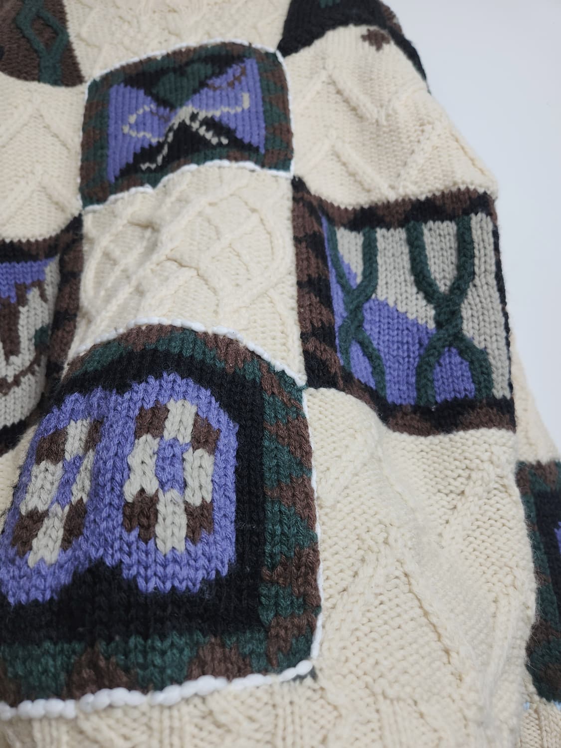 (Lamatta)케이블 패턴 울니트 상품이미지5